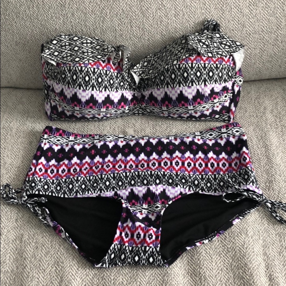Swimsuits For All two-piece bathing suit.